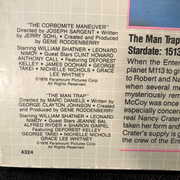 Lot 7 Star Trek VHS tapes CBS video - Picture 15 of 16